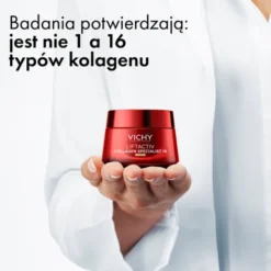 Vichy Liftactiv Collagen Specialist, krem SPF 50 redukujący 16 oznak starzenia, 50 ml