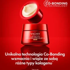 Vichy Liftactiv Collagen Specialist, krem SPF 50 redukujący 16 oznak starzenia, refill, 50 ml