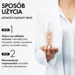 Vichy Liftactiv Flexiteint, podkład wygładzający zmarszczki, 45 Gold, 30 ml