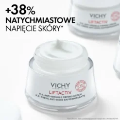 Vichy Liftactiv H.A., przeciwzmarszczkowy krem ujędrniający z kwasem hialuronowym, bezzapachowy, 50 ml