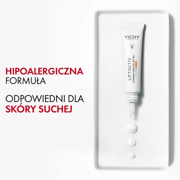 Vichy Liftactiv Pigment Specialist B3, krem pod oczy SPF50+, 15 ml