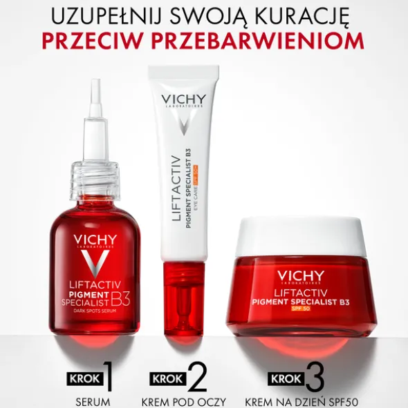 Vichy Liftactiv Pigment Specialist B3, krem pod oczy SPF50+, 15 ml
