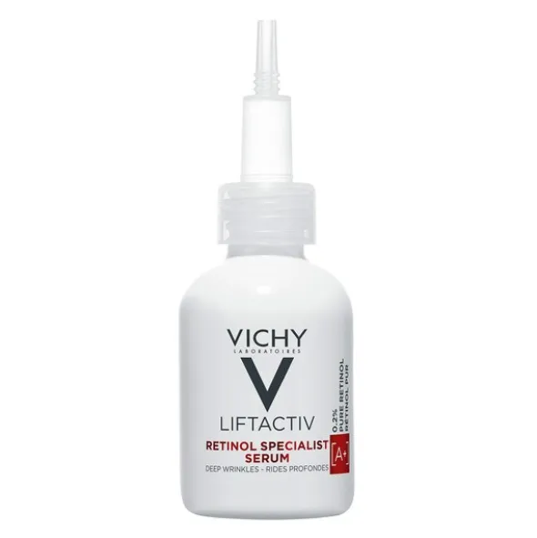 Vichy Liftactiv Retinol Specialist, serum redukujące zmarszczki, na noc, 30 ml