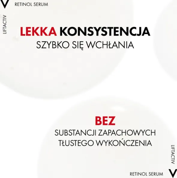 Vichy Liftactiv Retinol Specialist, serum redukujące zmarszczki, na noc, 30 ml