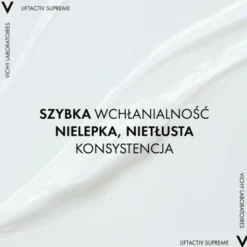Vichy Liftactiv Supreme, przeciwzmarszczkowy krem ujędrniający z kwasem hialuronowym na noc, 50 ml