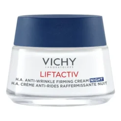 Vichy Liftactiv Supreme, przeciwzmarszczkowy krem ujędrniający z kwasem hialuronowym na noc, 50 ml