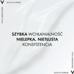 Vichy Liftactiv Supreme, przeciwzmarszczkowy krem ujędrniający do skóry normalnej i mieszanej, 50 ml
