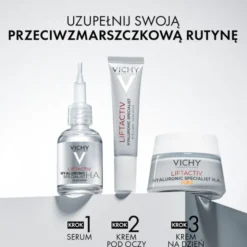 Vichy Liftactiv Supreme SPF 30, krem przeciwzmarszczkowy i ujędrniający na dzień z kwasem hialuronowym, 50 ml