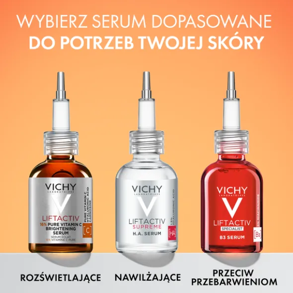 Vichy Liftactiv Supreme Vitamin C, serum rozświetlające, 20 ml