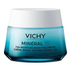 Vichy Mineral 89, krem nawilżająco-odbudowujący 72h lekki, 50 ml