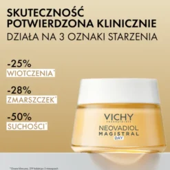 Vichy Neovadiol Magistral, odżywczy i redukujący wiotczenie balsam na dzień, 50 ml