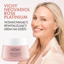 Vichy Neovadiol Rose Platinium, krem wzmacniająco-rewitalizujący na dzień, 50 ml
