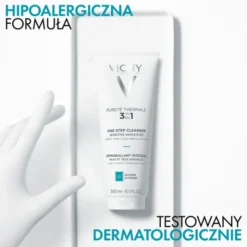 Vichy Purete Thermale, preparat do demakijażu 3w1, 300 ml