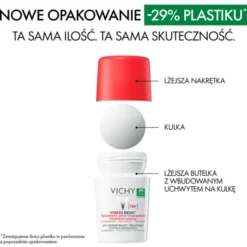 Vichy Stress Resist, antyperspirant 72h, intensywna kuracja przeciw poceniu się, 50 ml