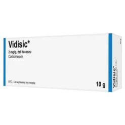 Vidisic, 2 mg/g, żel do oczu, (import równoległy, Medezin), 10 g