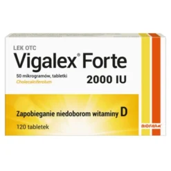 Vigalex Forte, 2000 IU, tabletki, 120 szt.