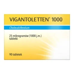 Vigantoletten 1000, 1000 j.m., tabletki, 90 szt., witamina D