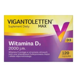 Vigantoletten Max, witamina D3 2000j.m., kapsułki, 120 szt.