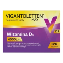 Vigantoletten Max, witamina D3 4000 j.m., tabletki, 120 szt.