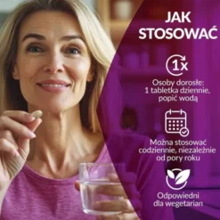 Vigor multiwitamina ONA 50+ zestaw witamin i minerałów z ashwagandhą i reishi, tabletki, 60 szt.