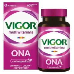 Vigor multiwitamina ONA zestaw witamin i minerałów z ashwagandhą, tabletki, 60 szt.