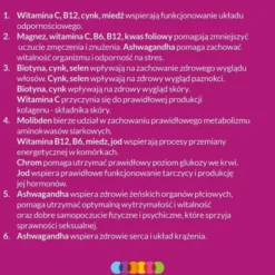 Vigor multiwitamina ONA zestaw witamin i minerałów z ashwagandhą, tabletki, 60 szt.