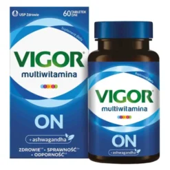 Vigor multiwitamina ON zestaw witamin i minerałów z ashwagandhą, tabletki, 60 szt.