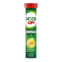 Vigor Up! Energia, smak pomarańczowy, tabletki musujące, 20 szt.