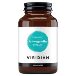 Viridian, Ekologiczna Ashwagandha, kapsułki, 60 szt.