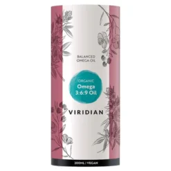 Viridian, Ekologiczny Olej Omega 3:6:9, płyn, 200 ml