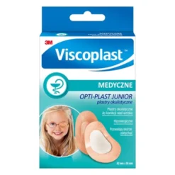 Viscoplast Opti-Plast Junior, plastry okulistyczne, 62 mm x 50 mm, 10 szt.