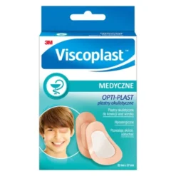 Viscoplast Opti-Plast, plastry okulistyczne, 82 mm x 57 mm, 10 szt.
