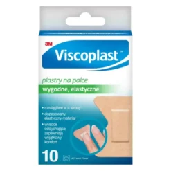 Viscoplast Plastry na palce, 44,5 mm x 51 mm, 10 szt.