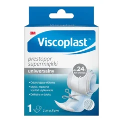 Viscoplast Prestopor Supermiękki, plaster do cięcia, 1 m x 8 cm, 1 szt.