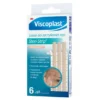 Viscoplast Steri-Strip, paski do zamykania ran, 6 mm x 75 mm, cieliste, 6 szt.
