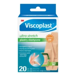 Viscoplast Ultra Stretch, plastry elastyczne, 3 rozmiary, 20 szt.