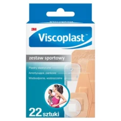 Viscoplast Zestaw Sportowy, plastry z opatrunkiem, 22 szt.