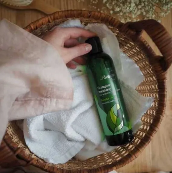 Vis Plantis Basil Element, szampon micelarny do włosów i skóry głowy, bazylia + NMF, 300 ml
