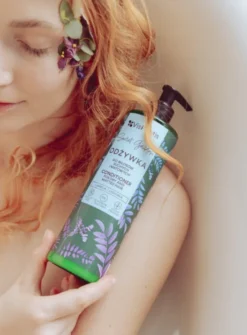 Vis Plantis, odżywka do włosów suchych i matowych, lukrecja, lipa, prawoślaz, 400 ml