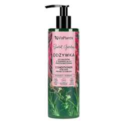 Vis Plantis, odżywka do włosów z tendencją do przetłuszczania, rozmaryn, ostropest, melisa, 400 ml