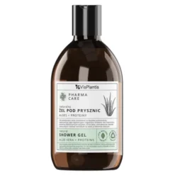 Vis Plantis Pharma Care, żel pod prysznic, aloes + proteiny, 500 ml