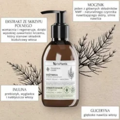 Vis Plantis Pharma Care, odżywka do włosów zniszczonych, skrzyp i mocznik, 300 ml