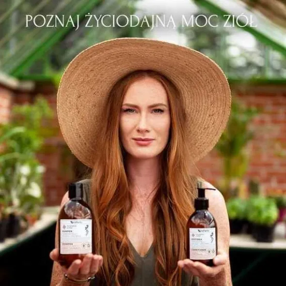 Vis Plantis Pharma Care, szampon do włosów cienkich, żeńszeń i niacynamid, 500 ml