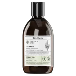 Vis Plantis Pharma Care, szampon do włosów zniszczonych, skrzyp + mocznik, 500 ml