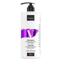 Vis Plantis Professional, szampon do włosów blond i siwych ochładzający kolor, 1000 ml