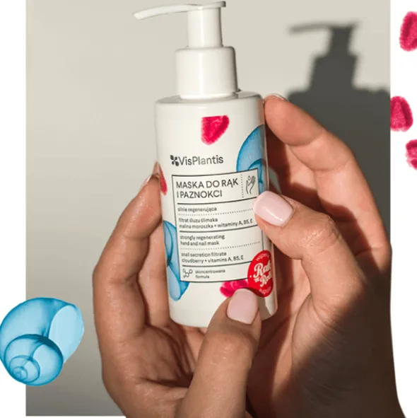 Vis Plantis, silnie regenerująca maska do rąk i paznokci, 135 ml