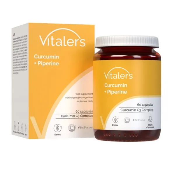Vitaler's Kurkumina + piperyna, kapsułki, 60 szt.