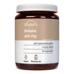 Vitalers Shiitake 400 mg, kapsułki, 60 szt.