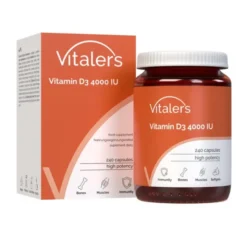 Vitalers Witamina D3 4000 IU, kapsułki, 240 szt.
