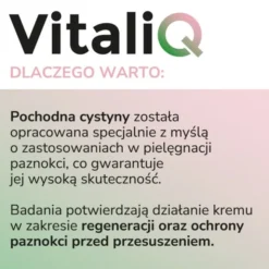 Vitaliq, krem regenerujący do płytki paznokciowej, 15 ml